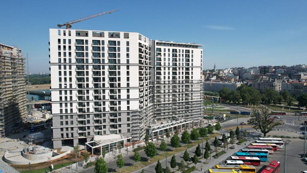 Belgrade Waterfront - Beograd Na Vodi-Metropolitan Apartment ภายนอก รูปภาพ